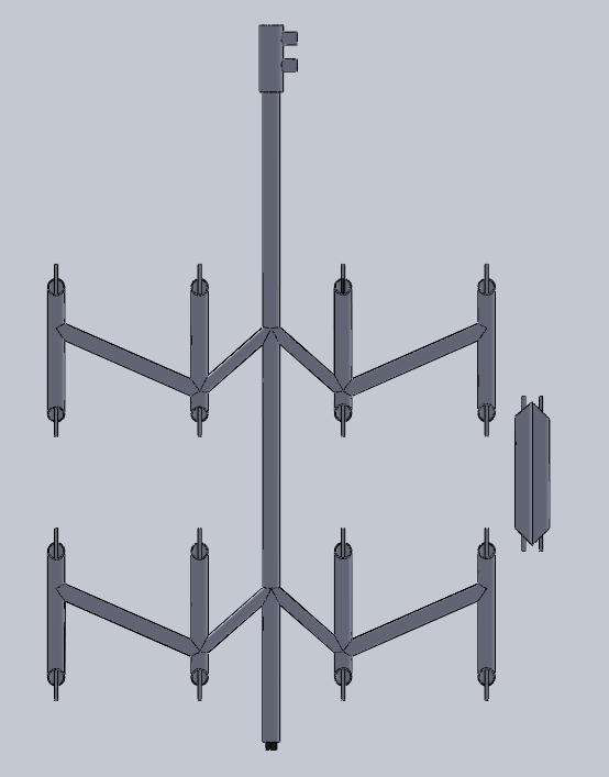 矩阵式风量测量装置
