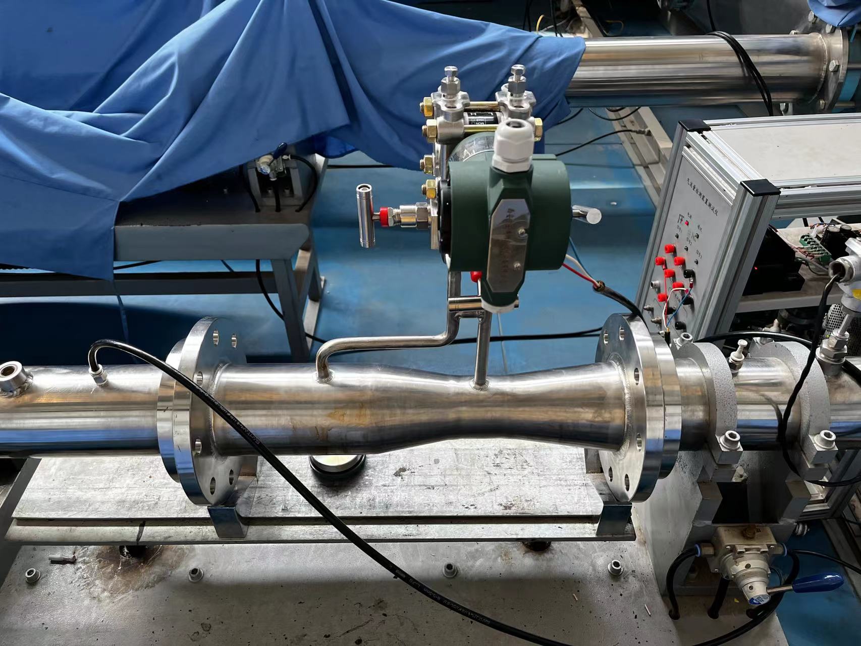 标准文丘里管实验中