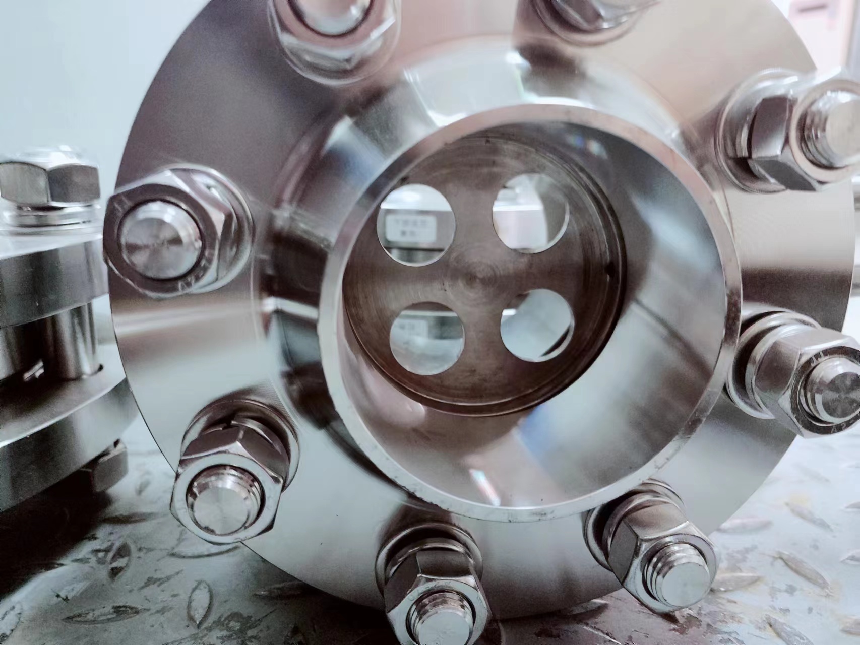 哈锅玉林白平项目用多孔平衡流量计