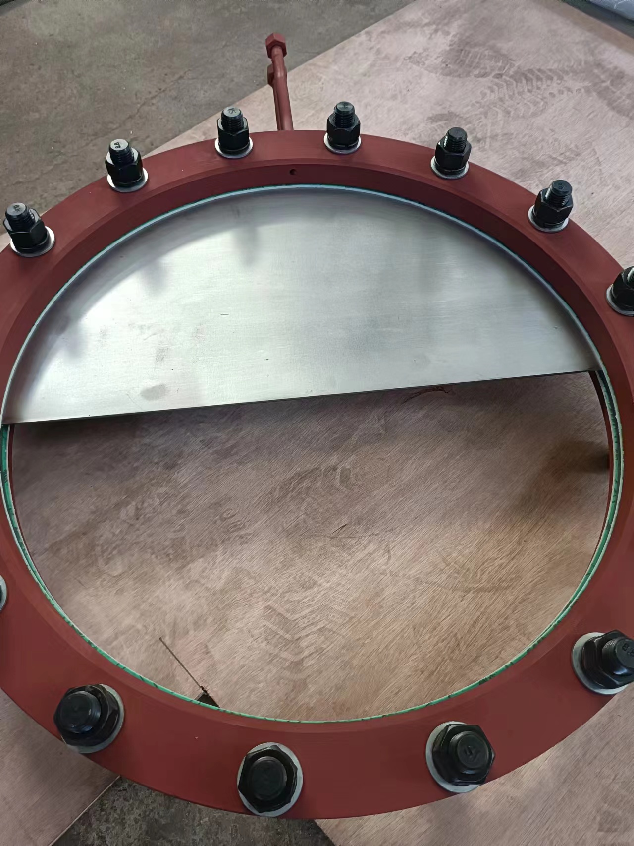 煤矿用圆缺孔板